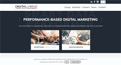 Desktop Screenshot of digitalvirgo.com